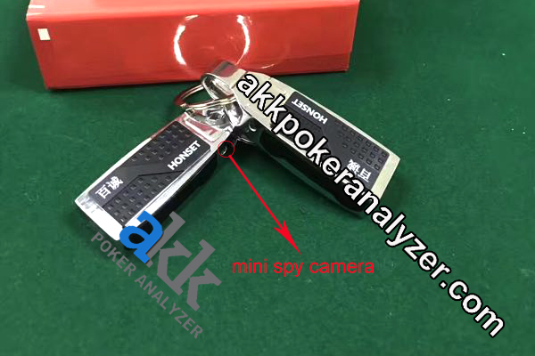 Metal Key Chain Infrared Poker Camera