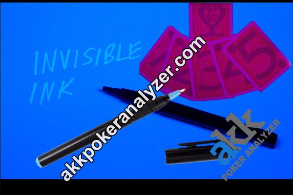 White Invisible Ink Pen For Marking Playing Cards